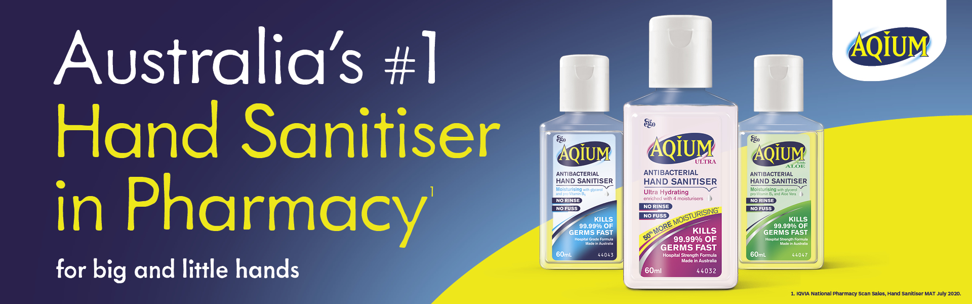 Australia’s Best Antibacterial Hand Sanitiser Aqium
